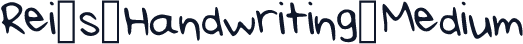 Rei_s_Handwriting_Medium