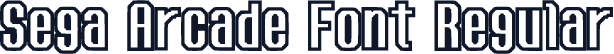 Sega Arcade Font Regular