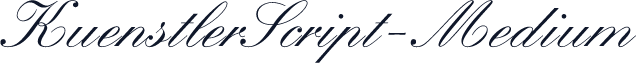 KuenstlerScript-Medium