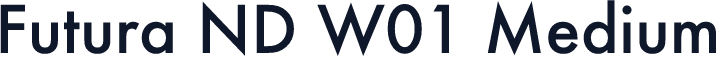 Futura ND W01 Medium