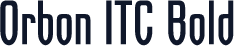 Orbon ITC Bold