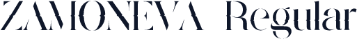 ZAMONEVA Regular