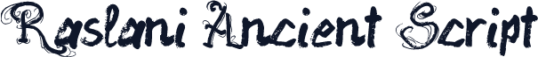 Raslani Ancient Script