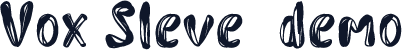 Vox Sleve-demo