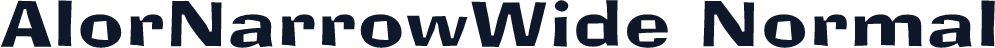AlorNarrowWide Normal