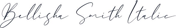 Bellisha Smith Italic