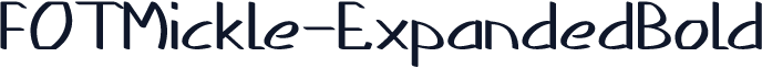 FOTMickle-ExpandedBold