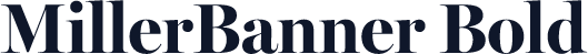 MillerBanner Bold
