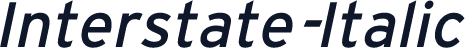 Interstate-Italic