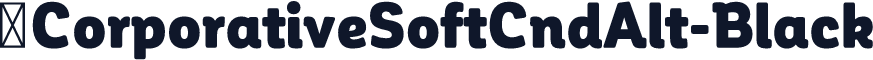☞CorporativeSoftCndAlt-Black