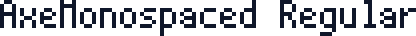AxeMonospaced Regular