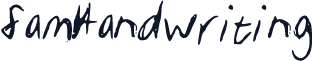 SamHandwriting