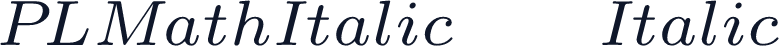 PLMathItalic7-Italic