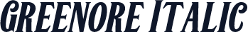 Greenore Italic