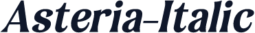 Asteria-Italic