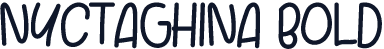 Nyctaghina BOLD