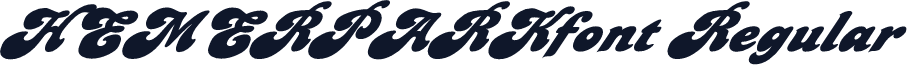 HEMERPARKfont Regular