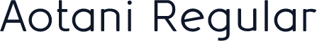 Aotani Regular