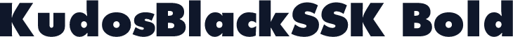 KudosBlackSSK Bold