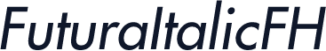 FuturaItalicFH