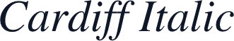 Cardiff Italic
