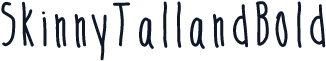 SkinnyTallandBold