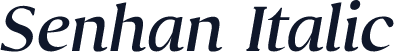 Senhan Italic