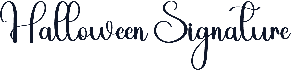 Halloween Signature