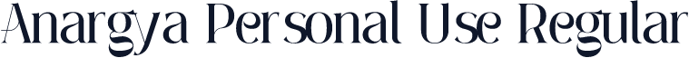 Anargya Personal Use Regular