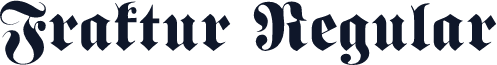 Fraktur Regular