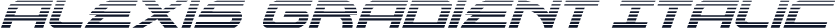 Alexis Gradient Italic