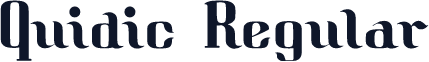 Quidic Regular