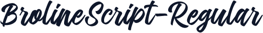 BrolineScript-Regular