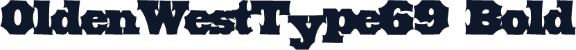 OldenWestType69 Bold