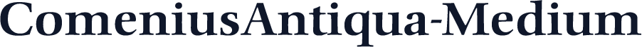 ComeniusAntiqua-Medium