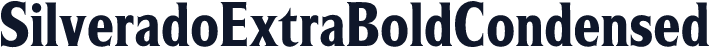 SilveradoExtraBoldCondensed