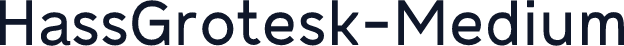 HassGrotesk-Medium