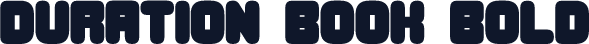 Duration Book Bold