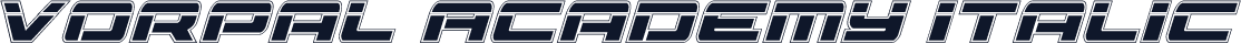 Vorpal Academy Italic