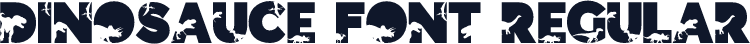 Dinosauce Font Regular
