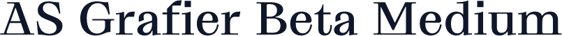 AS Grafier Beta Medium