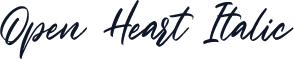 Open Heart Italic