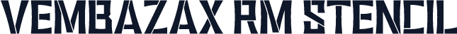 VEMBAZAX RM STENCIL