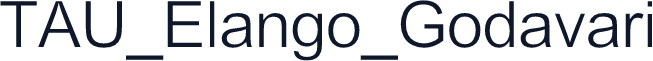 TAU_Elango_Godavari