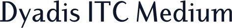 Dyadis ITC Medium