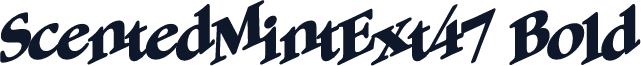 ScentedMintExt47 Bold