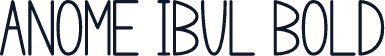 anome ibul bold