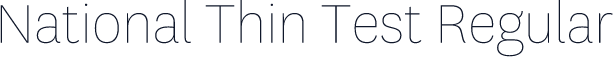 National Thin Test Regular
