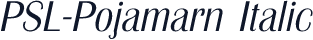 PSL-Pojamarn Italic