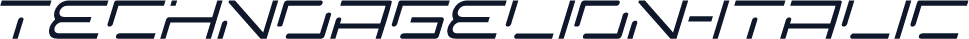 TechnoAgelion-Italic
